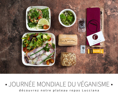 Journée mondiale du véganisme : découvrez notre plateau repas Lucciana