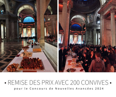 Remise des prix avec 200 convives pour le concours de Nouvelles Avancées 2024