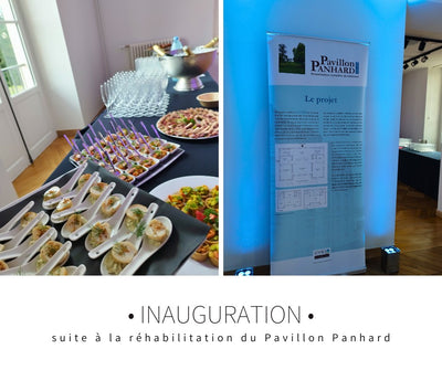 Inauguration suite à la réhabilitation du Pavillon Panhard