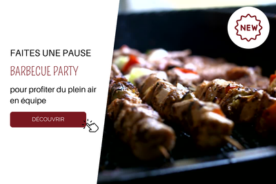 Faites une pause barbecue party pour profiter du plein air en équipe