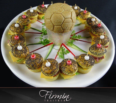 Firmin traiteur : Création de pièces cocktails pour la coupe du monde