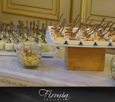 Firmin Traiteur réalise un cocktail dinatoire au théâtre Montansier