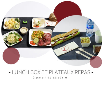 Plateaux repas & Lunch Box : votre repas livré en entreprise