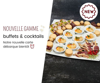 Gamme buffets & cocktails : notre nouvelle carte débarque bientôt !