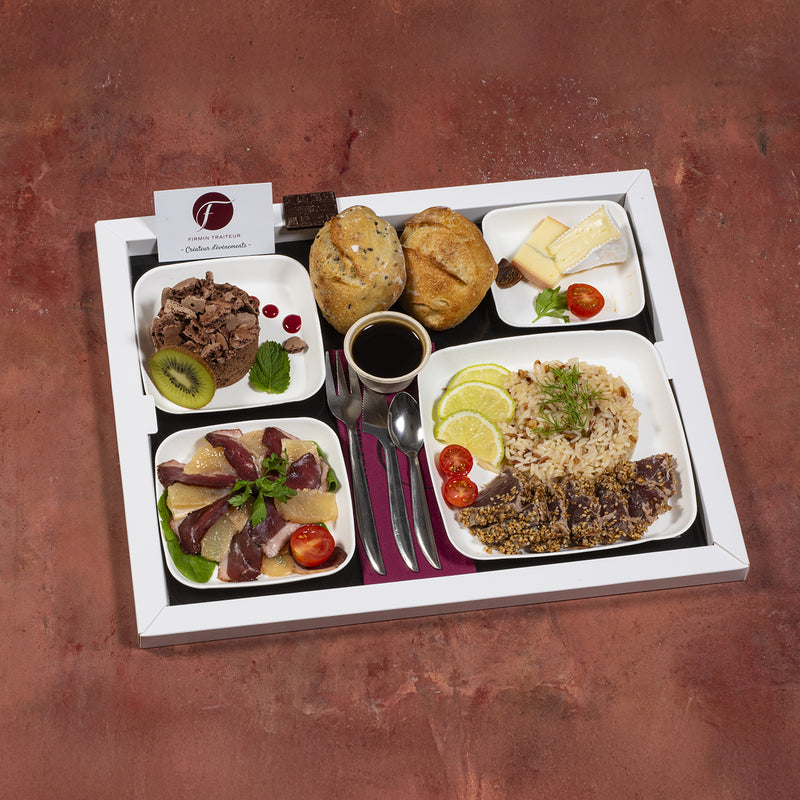 Plateau repas Suprême poisson mois [octobre]