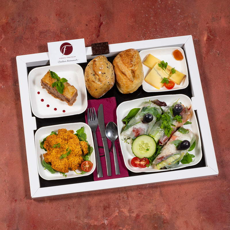 Plateau repas Mirande - Végétarien