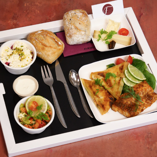 Plateau repas Suprême poisson mois [été]