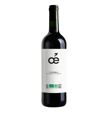 AOC Bordeaux Oé - Vin Bio & Eco-responsable 2018 - 75 cl